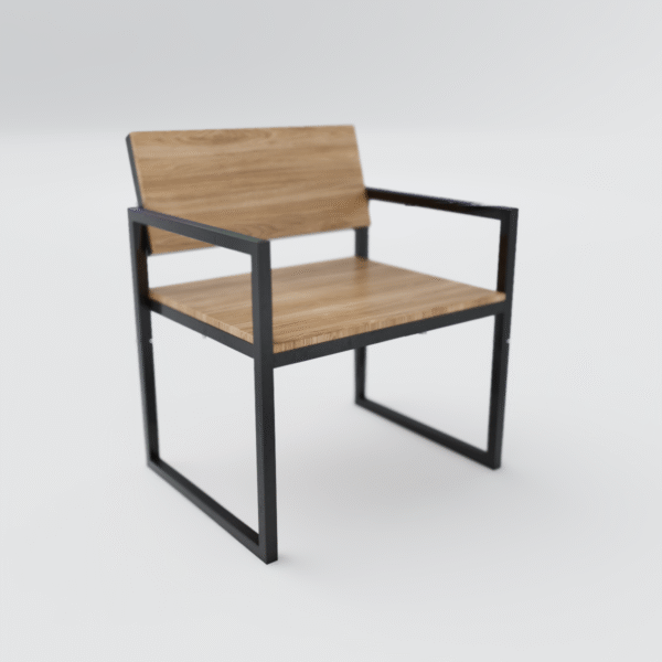 Poltrona industrial O modelo vintage