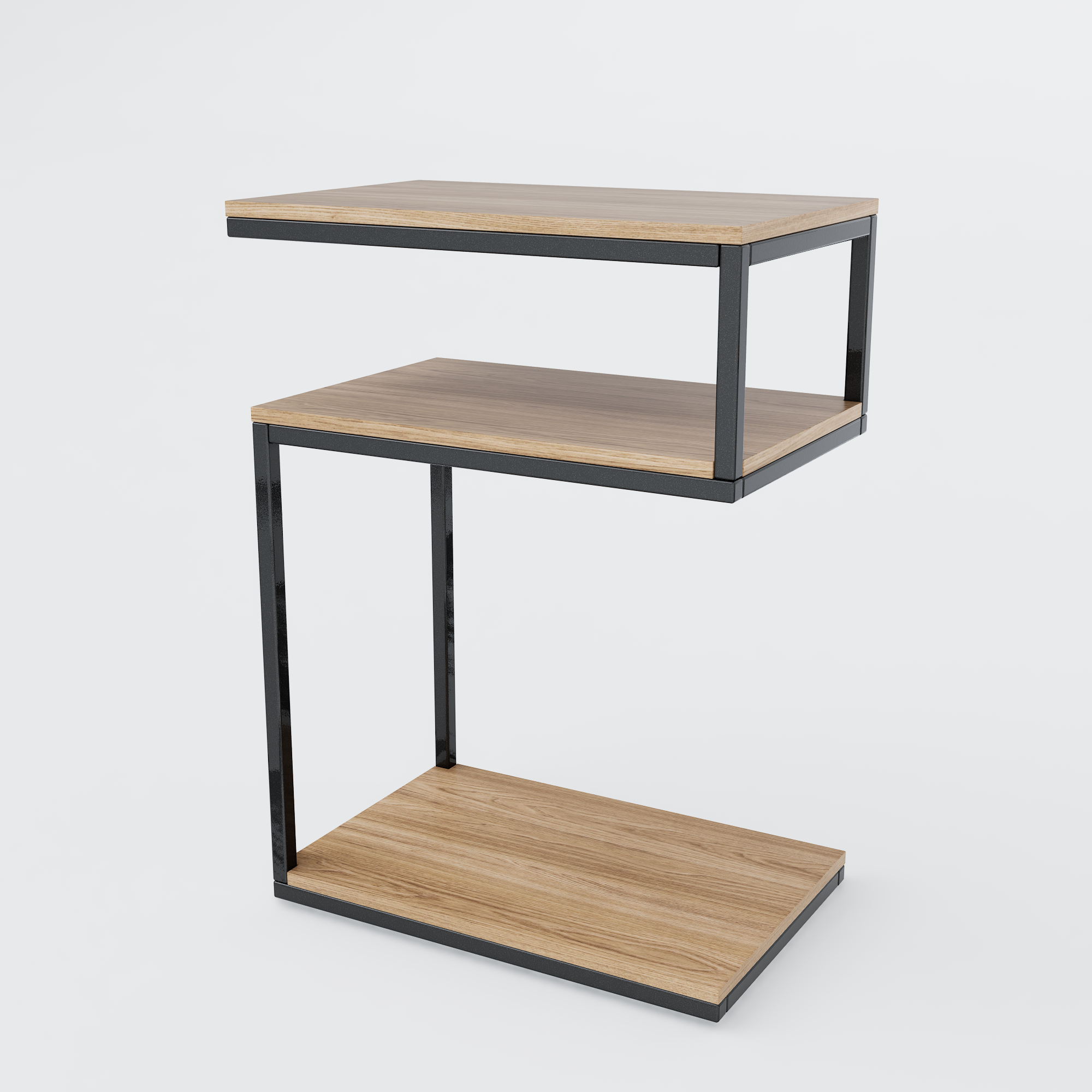Mesa Lateral 5 suporte Industrial - Modelo Vintage