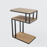 Mesa Lateral 5 suporte Industrial - Modelo Vintage Two