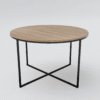 Mesa Industrial Redona - Modelo Vintage 2