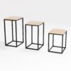 Kit de Mesinhas Lateral Diamante suporte Industrial - Vintage One